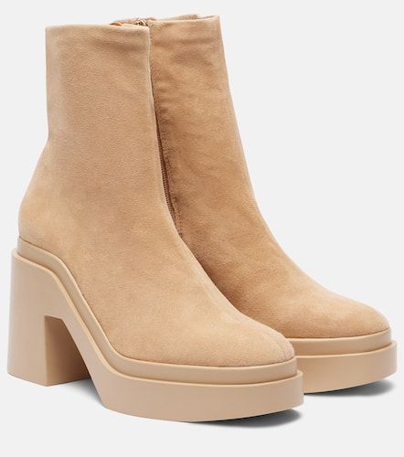 Botines con plataforma Nina de ante - Clergerie - Modalova