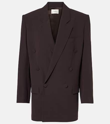 Blazer aus Seiden-Crêpe - Saint Laurent - Modalova