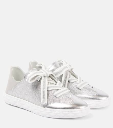 Sneakers Diamond Light Flex/F mit Metallic-Leder - Jimmy Choo - Modalova