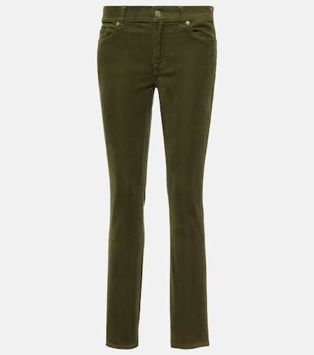 Jeans slim Roxanne in velluto a coste - 7 For All Mankind - Modalova