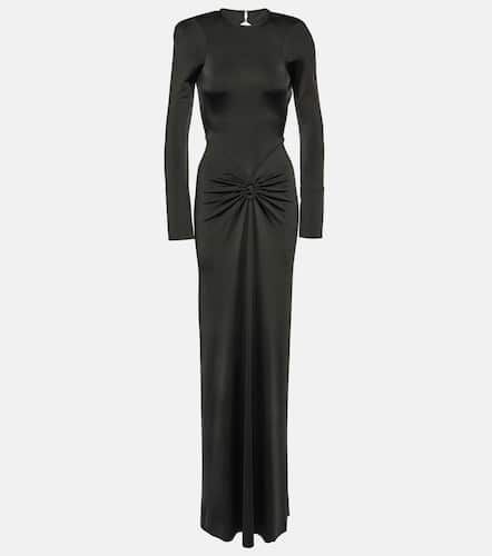 Gathered jersey maxi dress - Victoria Beckham - Modalova