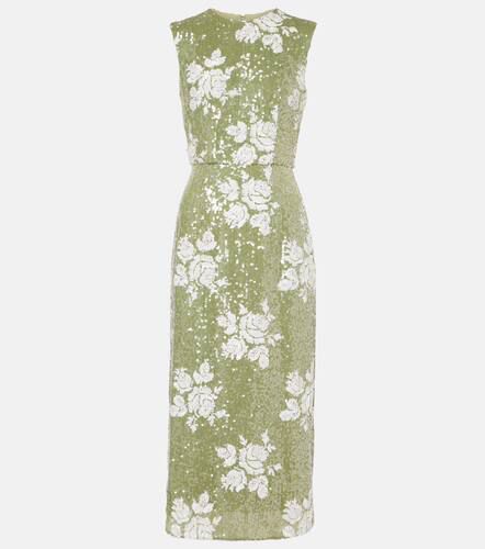 Vestido tubo midi con lentejuelas - Erdem - Modalova