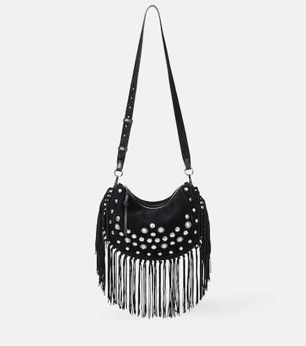 Kanao Small fringed suede shoulder bag - Isabel Marant - Modalova