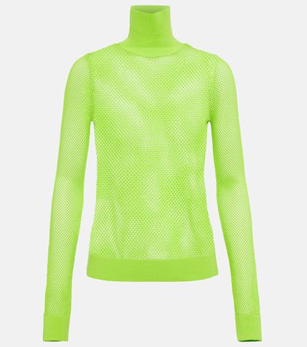 Balenciaga Mesh turtleneck sweater - Balenciaga - Modalova