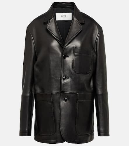 Ami Paris Giacca in pelle - Ami Paris - Modalova