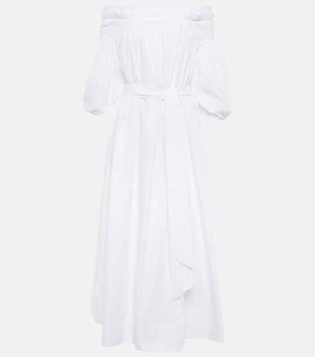 Galetta off-shoulder cotton midi dress - Gabriela Hearst - Modalova