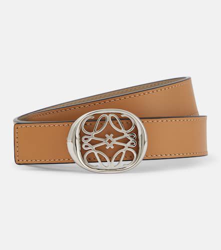 Loewe Anagram leather belt - Loewe - Modalova