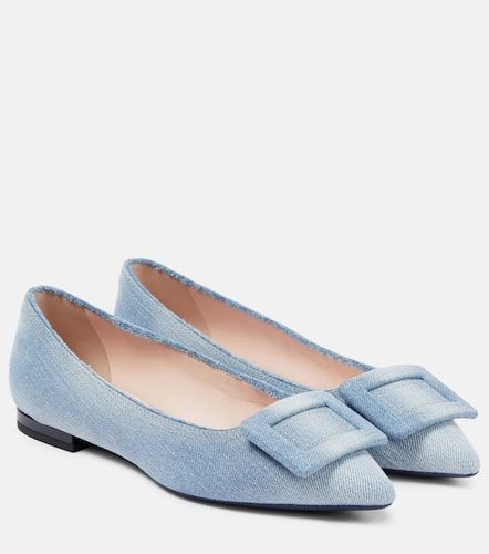 Ballerine Gommettine in denim - Roger Vivier - Modalova