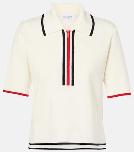 Thom Browne Milano wool polo shirt - Thom Browne - Modalova