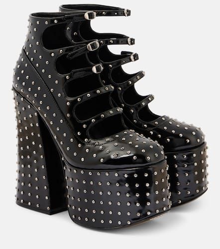 Kiki studded leather platform ankle boots - Marc Jacobs - Modalova