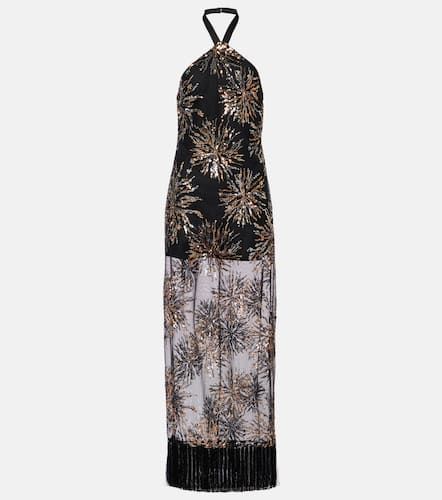 Nina Soleil sequined maxi dress - Taller Marmo - Modalova