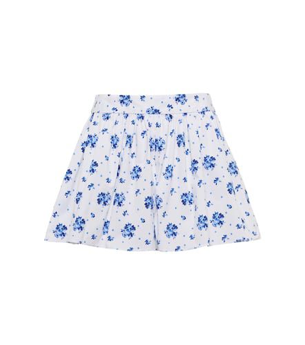 Shorts Teagen in misto cotone con stampa - Caroline Constas - Modalova