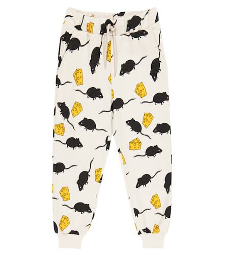 Printed cotton sweatpants - Mini Rodini - Modalova