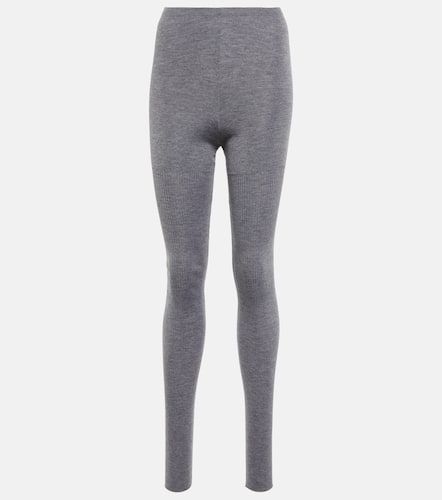 Alaïa Leggings aus Seide und Kaschmir - Alaia - Modalova