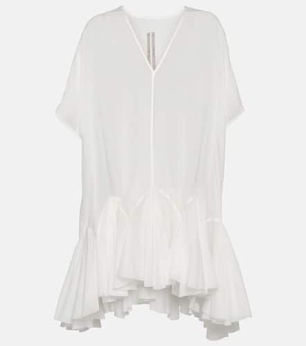 Divine asymmetric cotton mini dress - Rick Owens - Modalova