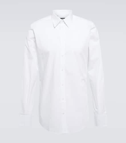 Camisa en popelín de algodón - Dolce&Gabbana - Modalova