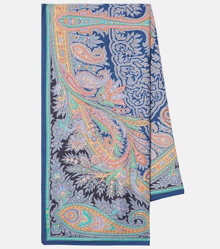 Aida paisley wool and silk scarf - Etro - Modalova