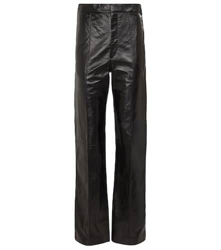 High-Rise-Hose Bilirokia aus Leder - Isabel Marant - Modalova