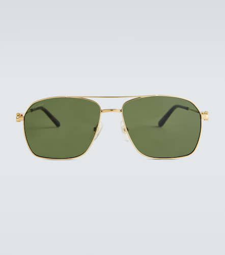 Double-bar metal frame sunglasses - Cartier Eyewear Collection - Modalova