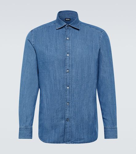 Zegna Cotton and linen shirt - Zegna - Modalova