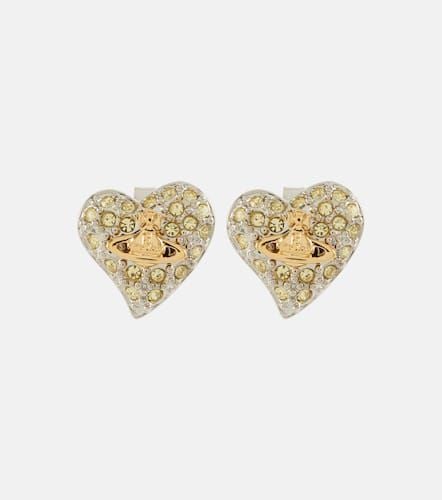 Heart embellished earrings - Vivienne Westwood - Modalova