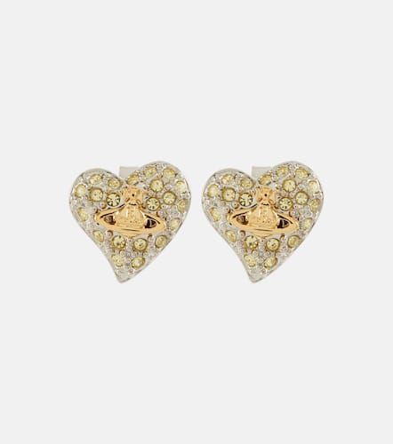 Heart embellished earrings - Vivienne Westwood - Modalova