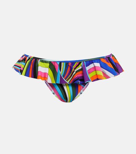 Bikini Iride con stampa e volant - Pucci - Modalova