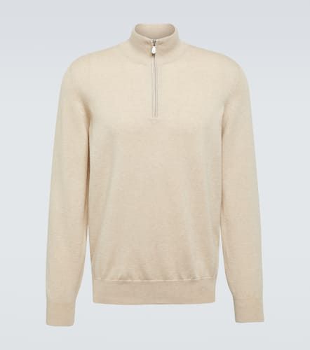 Cashmere half-zip sweater - Brunello Cucinelli - Modalova
