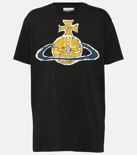 Bedrucktes T-Shirt Orb aus Jersey - Vivienne Westwood - Modalova
