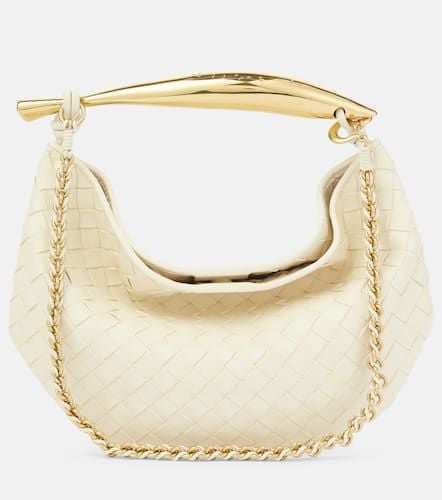 Bolso al hombro Sardine Chain de piel Intrecciato - Bottega Veneta - Modalova