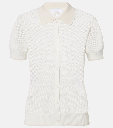 Polo de croché de algodón - Stella McCartney - Modalova