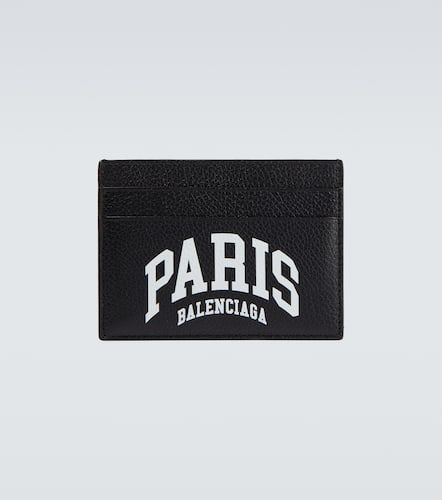 Cities Paris leather card holder - Balenciaga - Modalova
