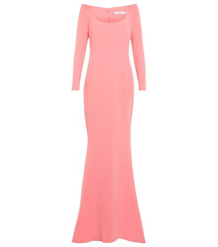 Diana off-shoulder crÃªpe gown - Safiyaa - Modalova