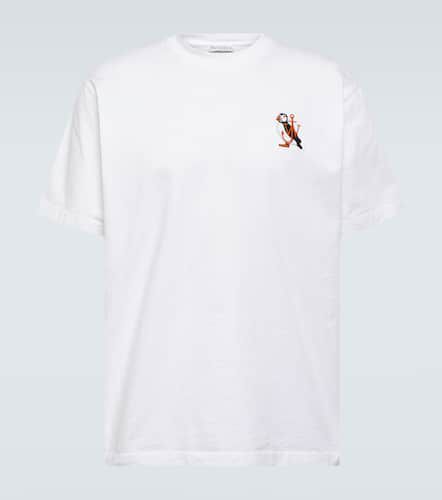 Camiseta de jersey de algodón con logo - JW Anderson - Modalova