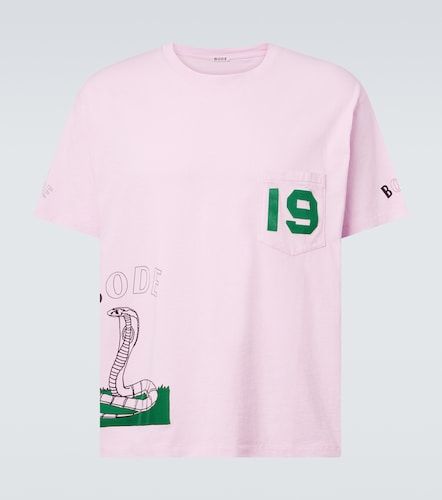 Camiseta Cobra de jersey de algodón - Bode - Modalova