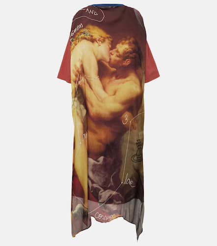 Kiss printed T-shirt dress - Vivienne Westwood - Modalova
