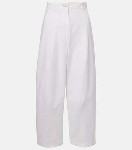 Weite Hose Mina aus einem Baumwollgemisch - Max Mara - Modalova