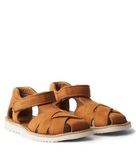 Waff Cross leather sandals - Pom d'Api - Modalova