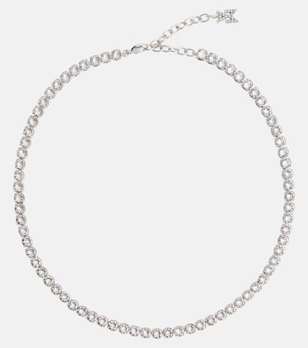 Tennis crystal-embellished necklace - Amina Muaddi - Modalova