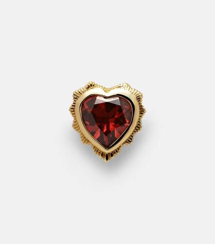 True Love 18kt earring with garnet - FoundRae - Modalova