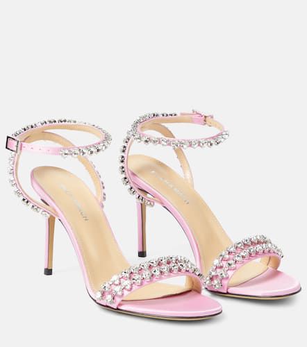 Audrey crystal-embellished sandals - Mach & Mach - Modalova