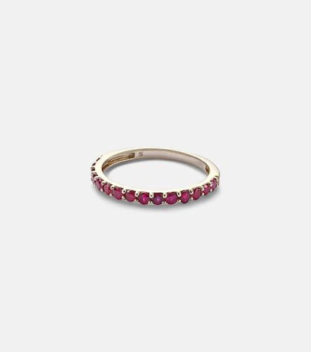 Forever Birthstone 14kt ring with ruby - Stone and Strand - Modalova