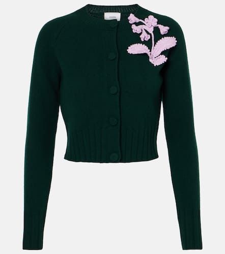 Erdem Cropped-Cardigan aus Wolle - Erdem - Modalova