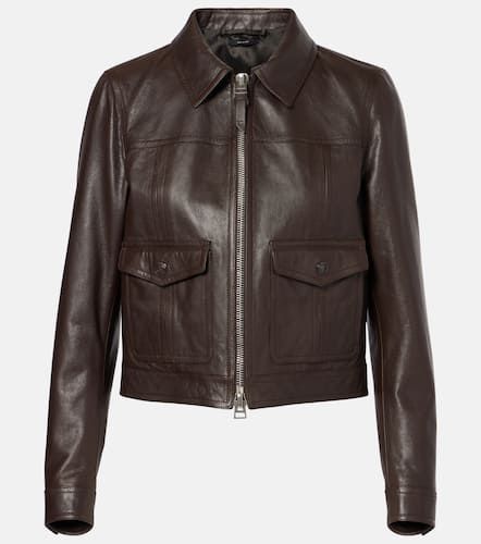 Tom Ford Bikerjacke aus Leder - Tom Ford - Modalova