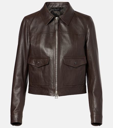 Tom Ford Chaqueta biker de piel - Tom Ford - Modalova