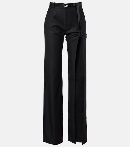 Suspended belted cutout straight jeans - Coperni - Modalova