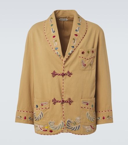 Chaqueta Feather Runner de algodón bordada - Bode - Modalova