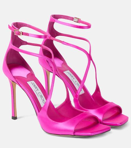 Jimmy Choo Azia 95 satin sandals - Jimmy Choo - Modalova