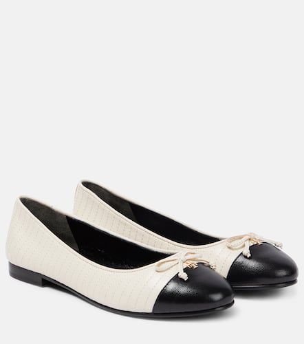 Quilted leather ballet flats - Tory Burch - Modalova