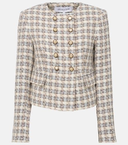 Chaqueta Bentley de tweed a cuadros - Veronica Beard - Modalova